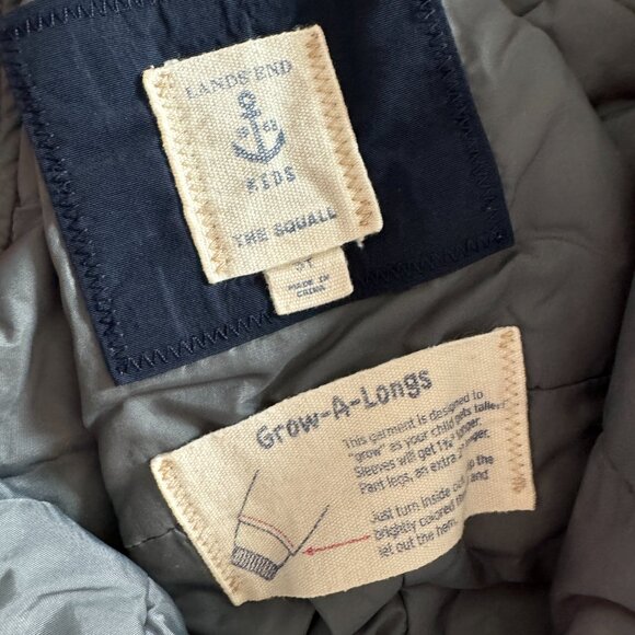 Pink Lands' End Squall Snow Pants - Picture 2 of 7